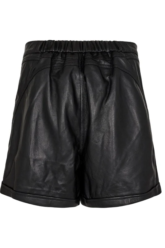 gossia-thillago-leather-shorts-black