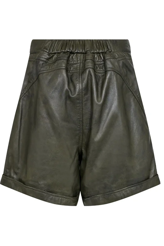 gossia-thillago-leather-shorts-dark-army