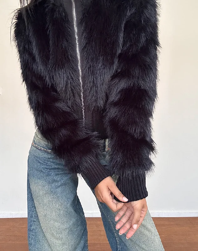 homari-jacket-shaggy-faux-fur-black