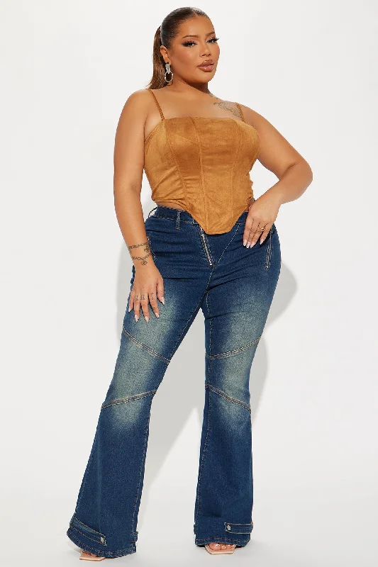 howdy-faux-suede-corset-top-camel