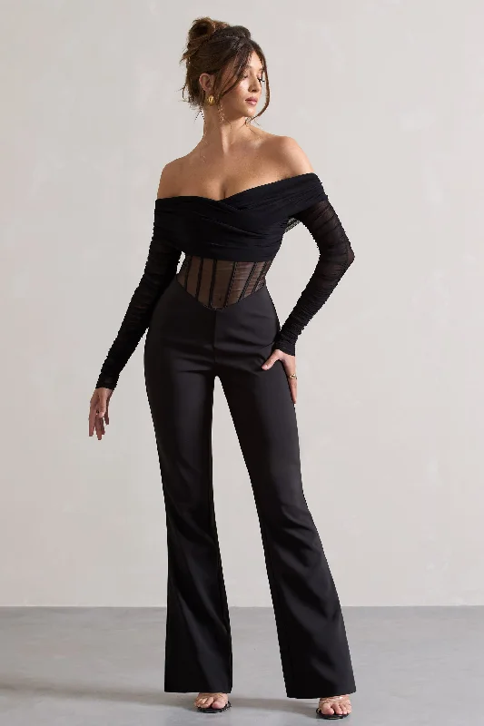 into-the-night-black-sheer-bardot-long-sleeved-corset-jumpsuit-cl128695002