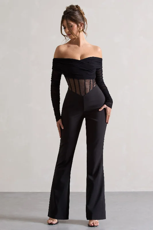 into-the-night-black-sheer-bardot-long-sleeved-corset-jumpsuit-cl128695002