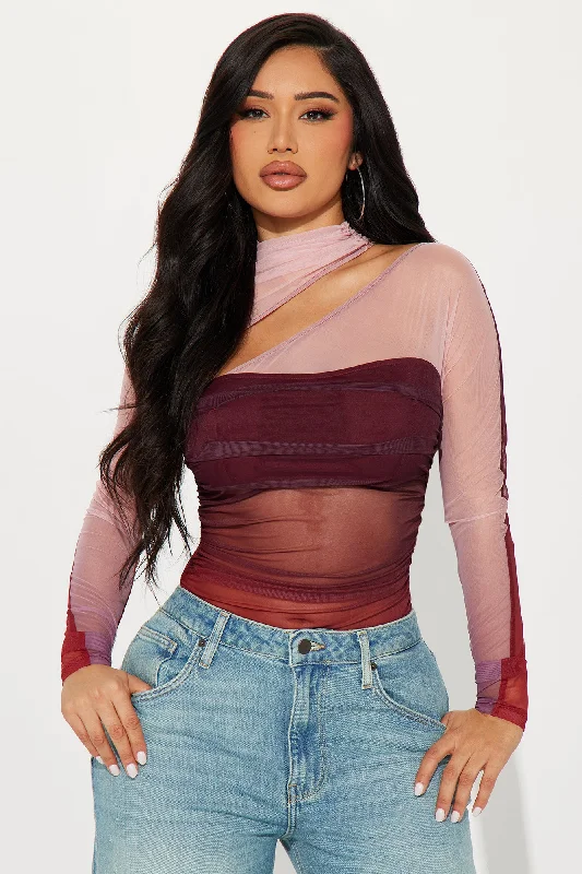 keep-you-around-mesh-bodysuit-wine-combo