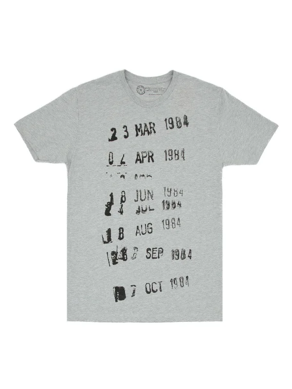 Library Stamp (Gray) Unisex T-Shirt