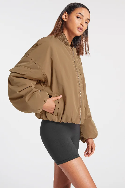 light-twill-oversized-short-bomber-jacke-brown