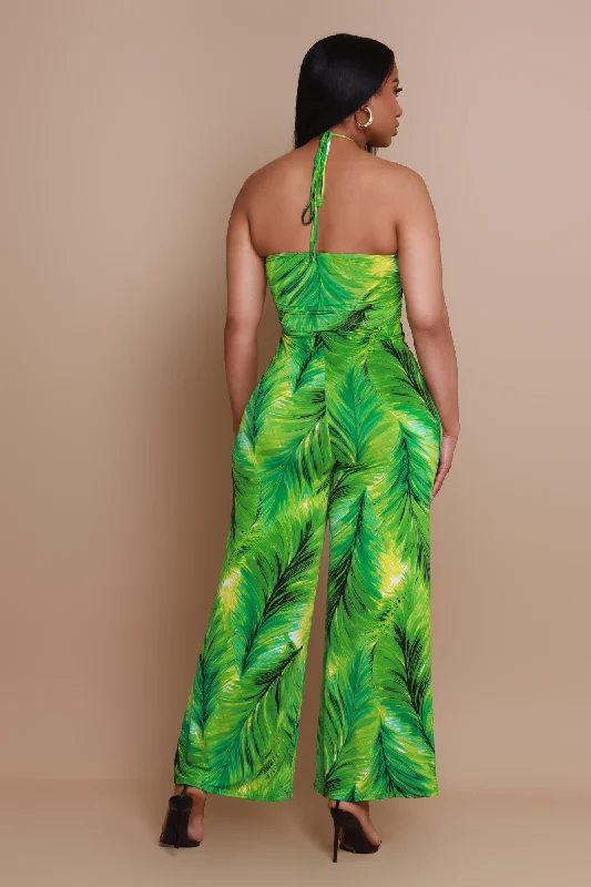 location-change-tropical-print-jumpsuit-green