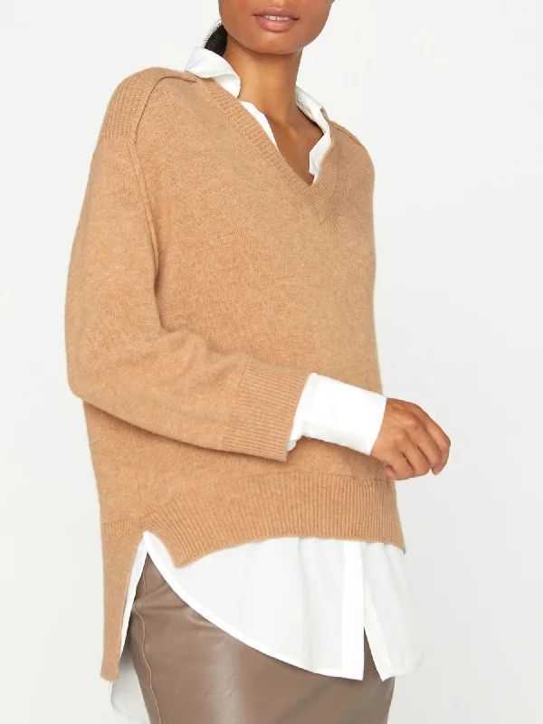 looker-vneck-layered-sweater-camel-white