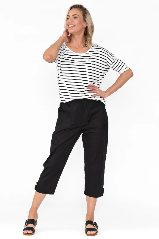 marta-black-cotton-3-4-pant