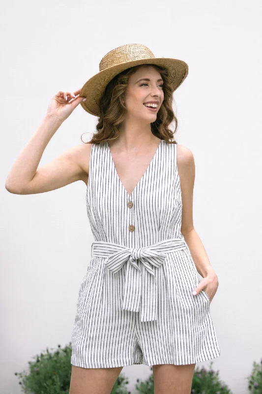 melinda-striped-buttoned-romper