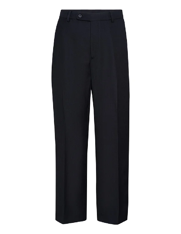 Turn-Up Hem Trousers