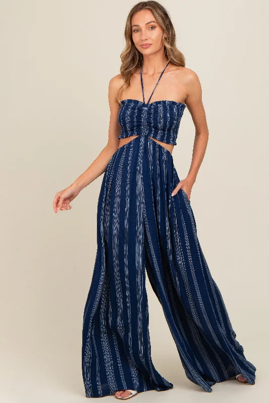 navy-striped-cutout-halter-wide-leg-maternity-jumpsuit