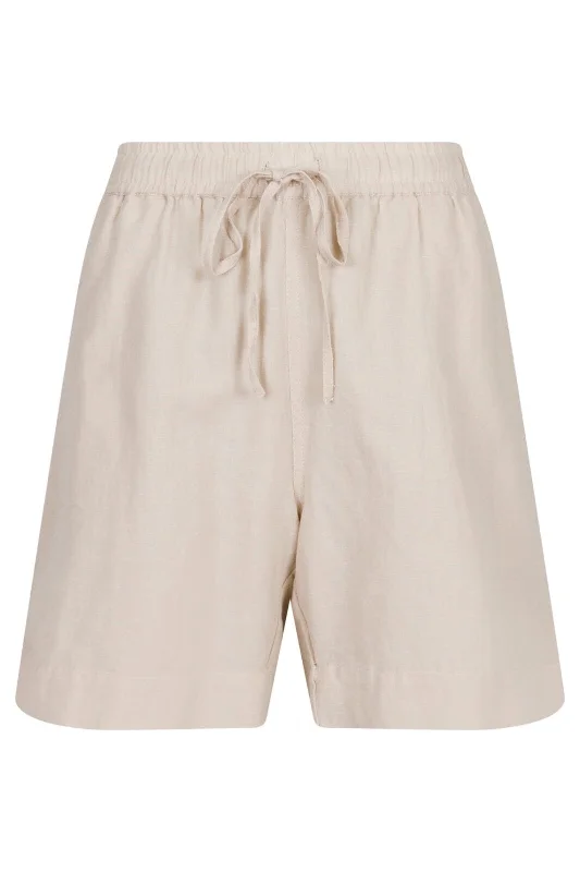 Neo Noir - Shea Linen Shorts - Sand