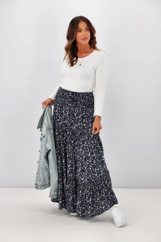 new-u-collection-ditsy-floral-navy-maxi-skirt