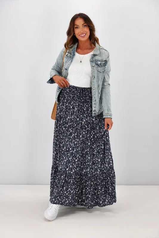 new-u-collection-ditsy-floral-navy-maxi-skirt