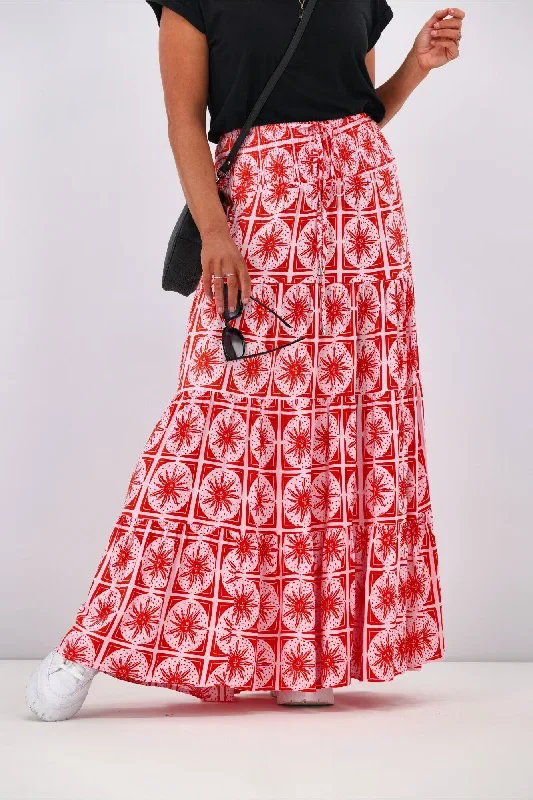 new-u-collection-pink-red-sun-print-maxi-skirt