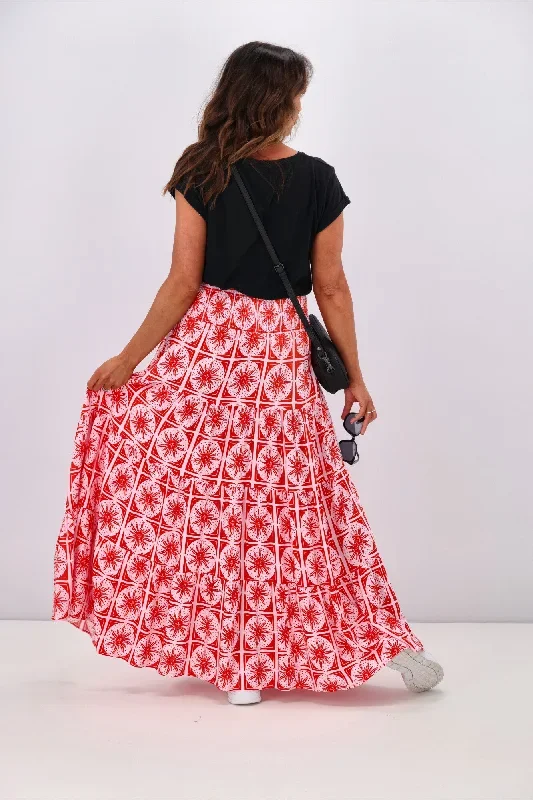 new-u-collection-pink-red-sun-print-maxi-skirt