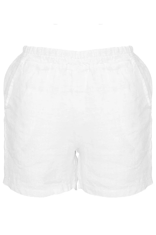 Noella - Zille Shorts Linen - White