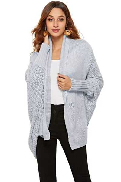 open-front-batwing-sleeve-cardigan