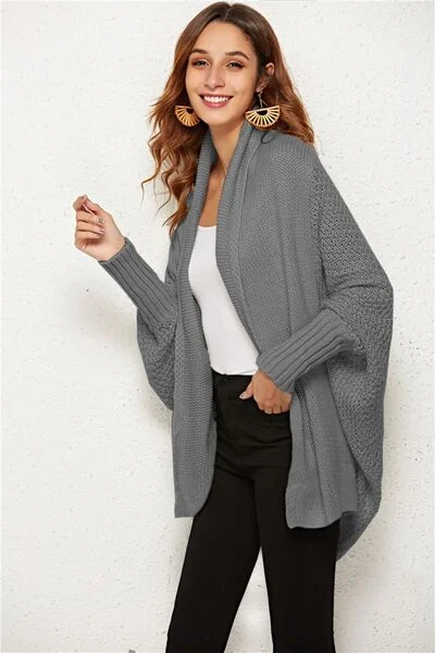 open-front-batwing-sleeve-cardigan