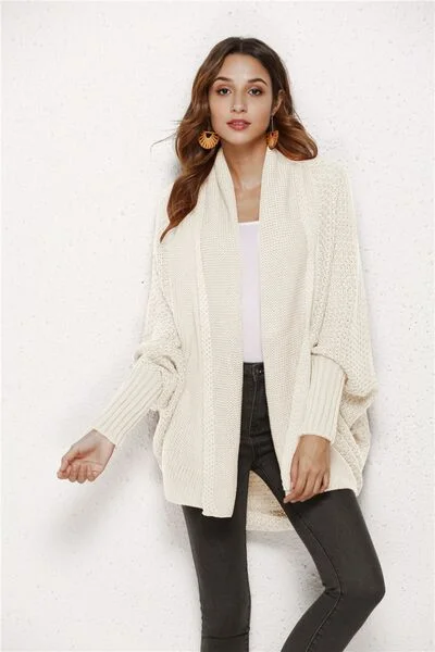 open-front-batwing-sleeve-cardigan