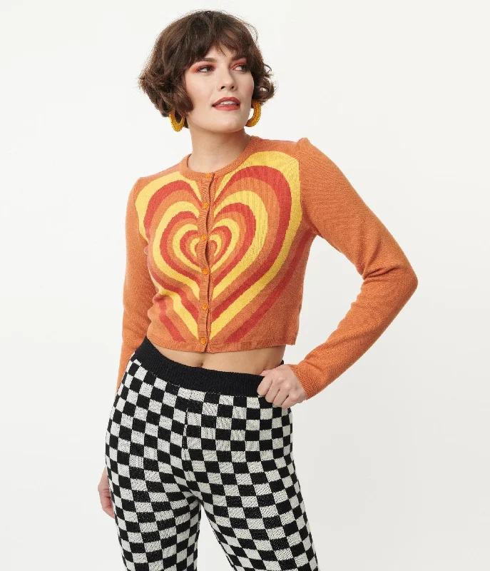 orange-heart-stripe-cardigan