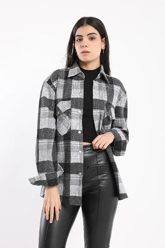 Overshirt Jacket - Checkered