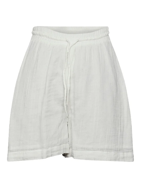 Pieces - Pcstina Shorts Sww - Cloud Dancer