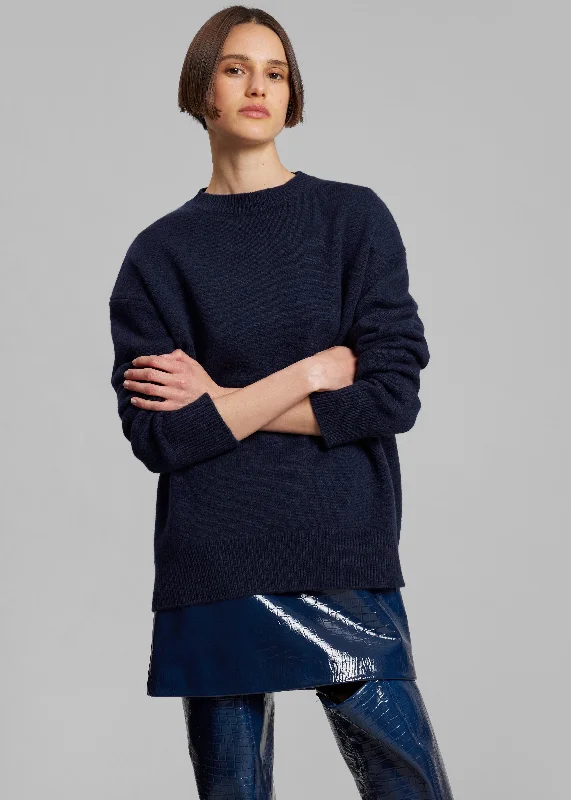 rafaela-padded-knit-sweater-navy