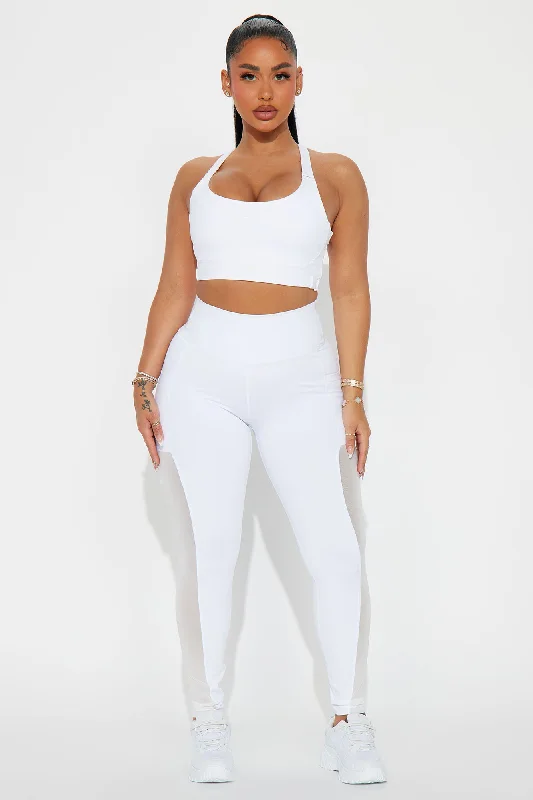 Relay Elevate Active Legging - White