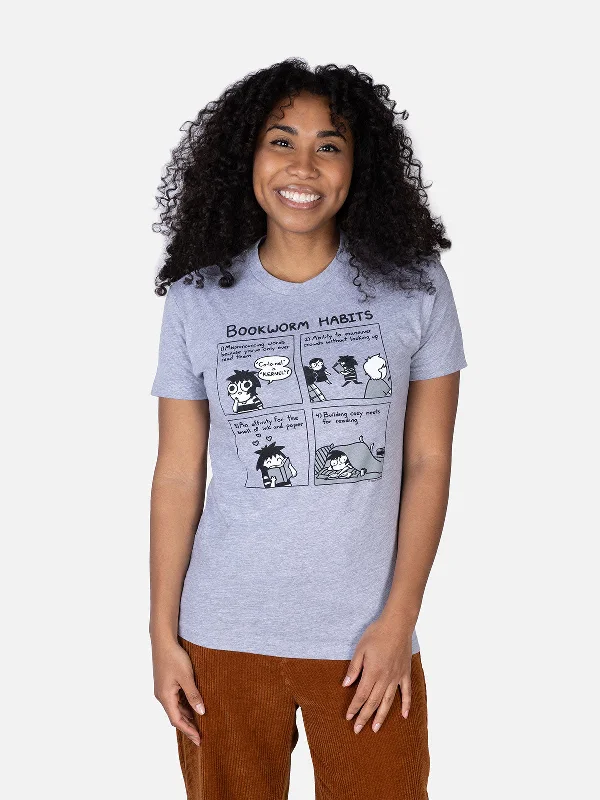 sarahs-scribbles-bookworm-habits-unisex-t-shirt