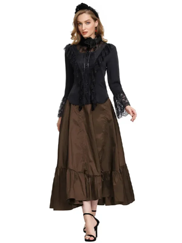 scarlet-darkness-women-gothic-chameleon-high-low-drawstring-skirt