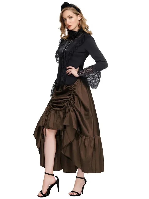 scarlet-darkness-women-gothic-chameleon-high-low-drawstring-skirt