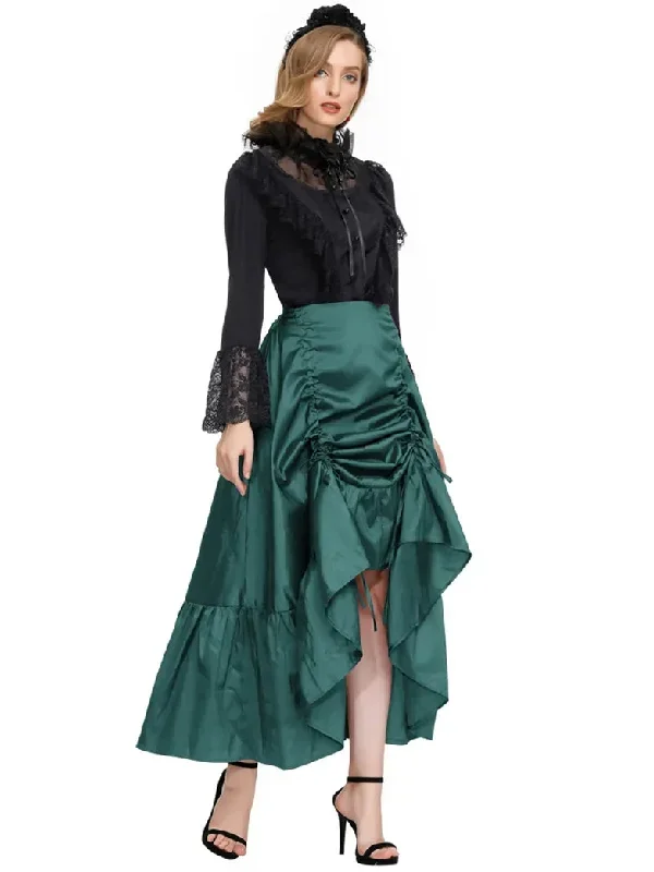 scarlet-darkness-women-gothic-chameleon-high-low-drawstring-skirt