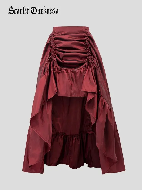 scarlet-darkness-women-gothic-chameleon-high-low-drawstring-skirt