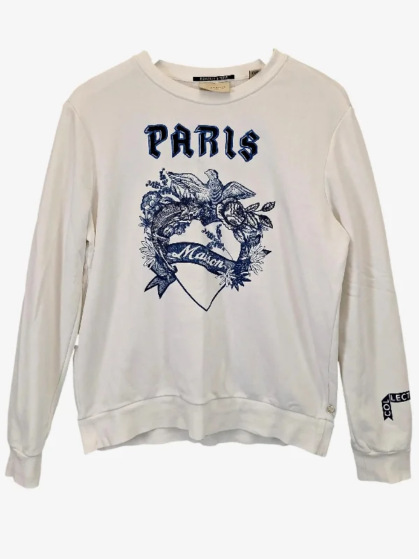 Scotch & Soda Graphic Tattoo Crewneck  Jumper Size M