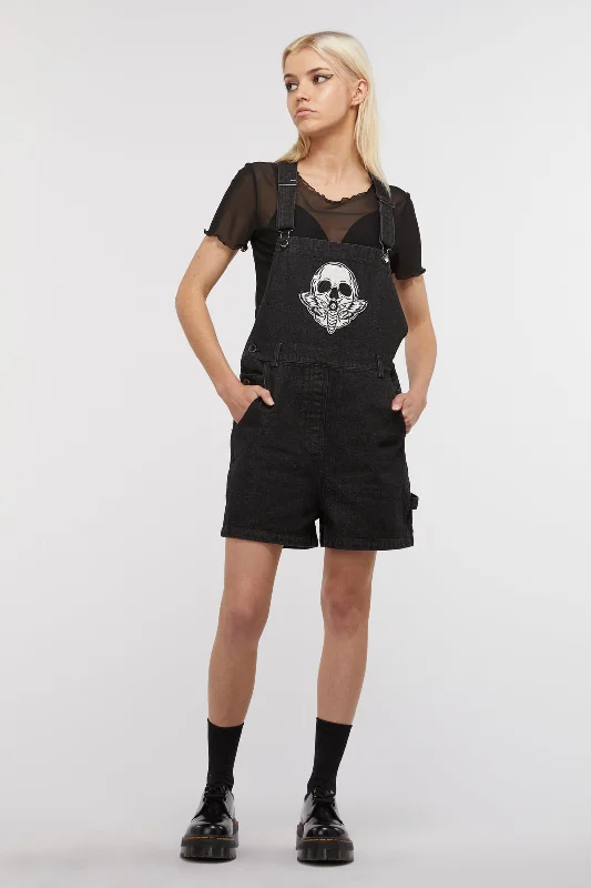 Skull Pocket Overalls