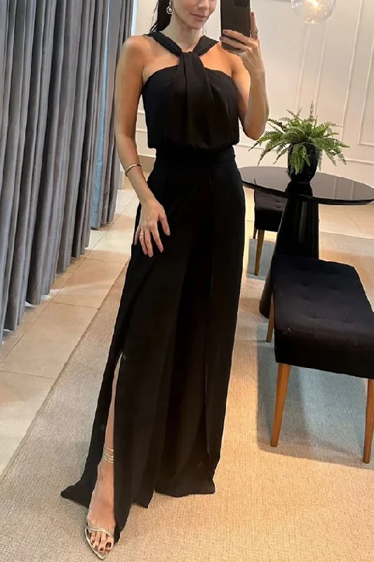 solid-color-sleeveless-backless-slim-fit-slit-jumpsuit