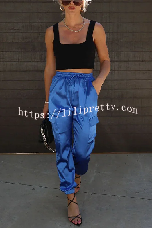 something-great-satin-pocketed-elastic-waist-cargo-pants-1