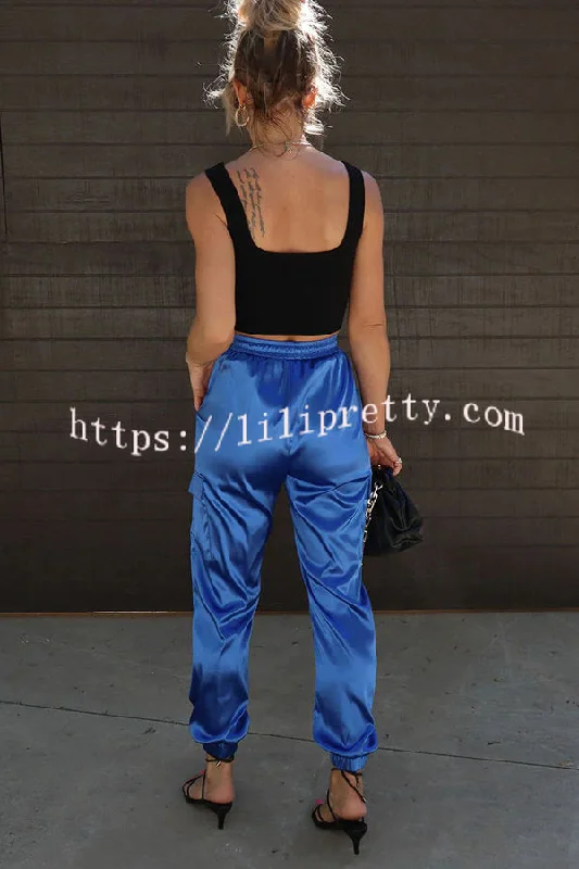 something-great-satin-pocketed-elastic-waist-cargo-pants-1