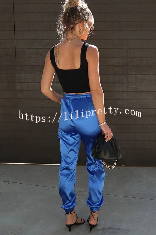 something-great-satin-pocketed-elastic-waist-cargo-pants-1