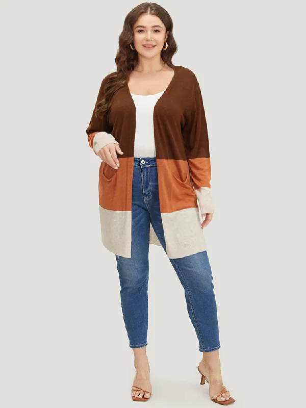 supersoft-essentials-colorblock-contrast-pocket-open-front-cardigan