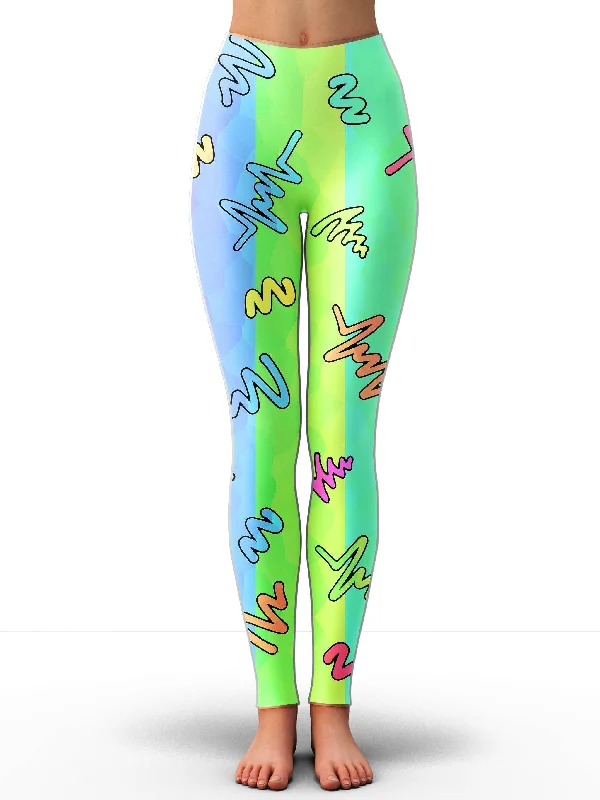 Trippy Doodles Leggings