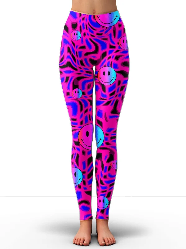 Trippy Smiles Leggings