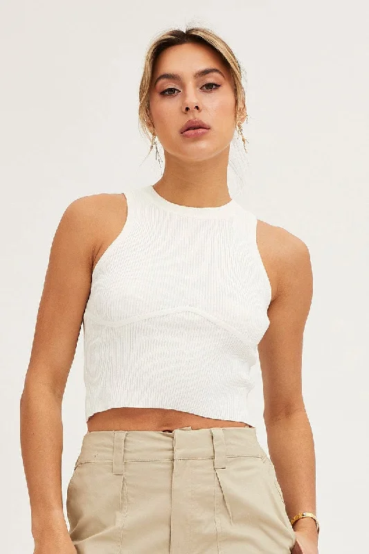 white-knit-top-sleeveless-crop-round-neck-kn2386-40p